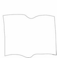 Medium Stik-Withit  Stock Die-Cut Flag Book Notepad